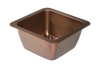 Copper Undermount Sink Small
