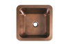 Copper Undermount Sink Small