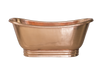 Shiny Copper Apron Bath