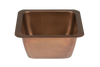 Copper Undermount Sink Small