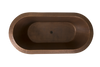 Copper Freestanding Oval Bath