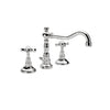 Three Hole Lever Taps English Spout - Cross Handle