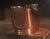 Shiny Copper Apron Bath