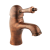 Monobloc Single Lever Basin Mixer - Metal Lever