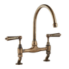 Millau - Bridge Sink Mixer - Porcelain Lever