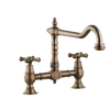 Brunel Bridge Sink Mixer - Cross Handle