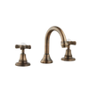 Three Hole Lever Taps Goose Spout - Metal Lever